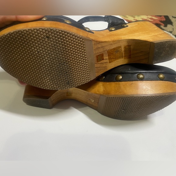 Cordani Black Clogs 9.5 - Picture 3 of 13